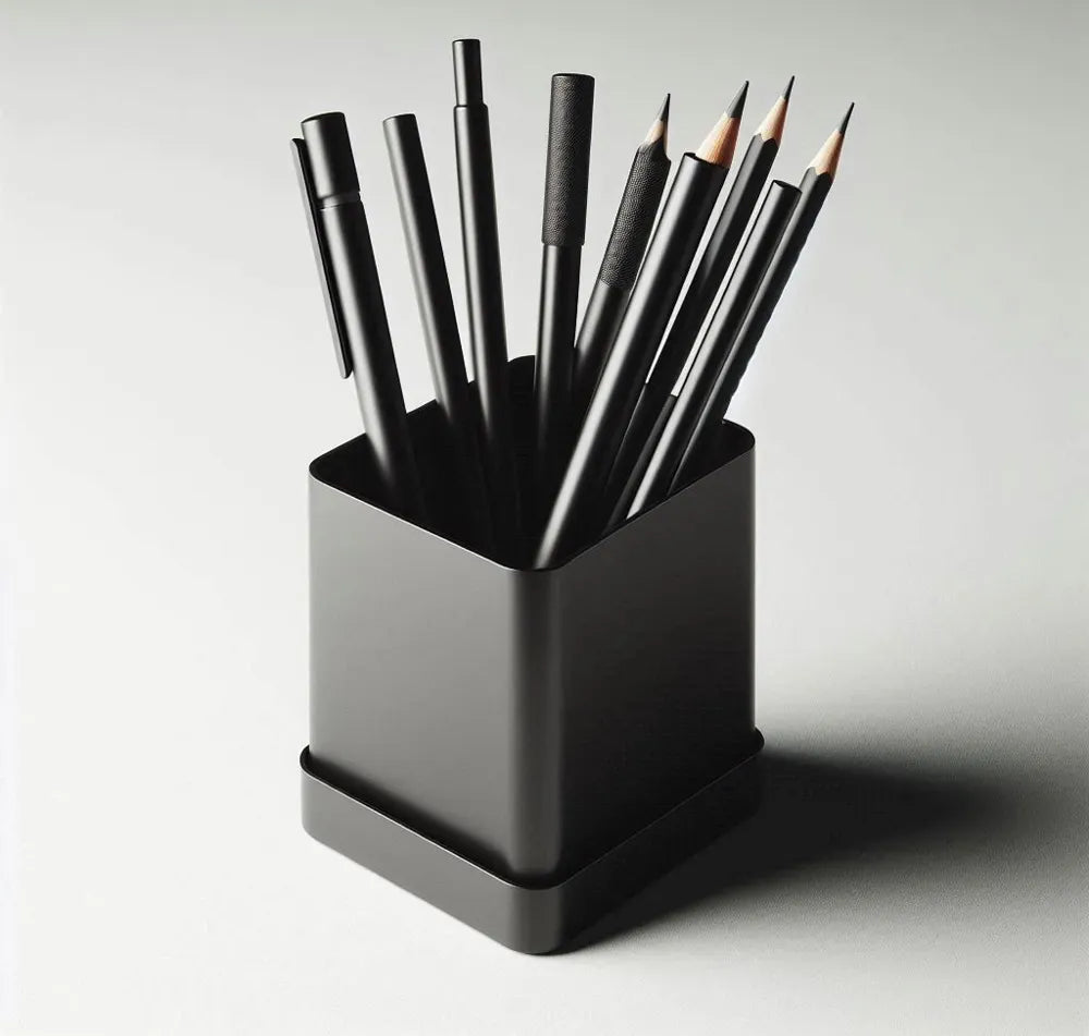 Square Minimalist Pencil Holder