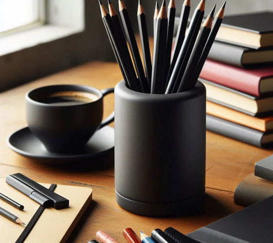 Round Modern Pencil Holder