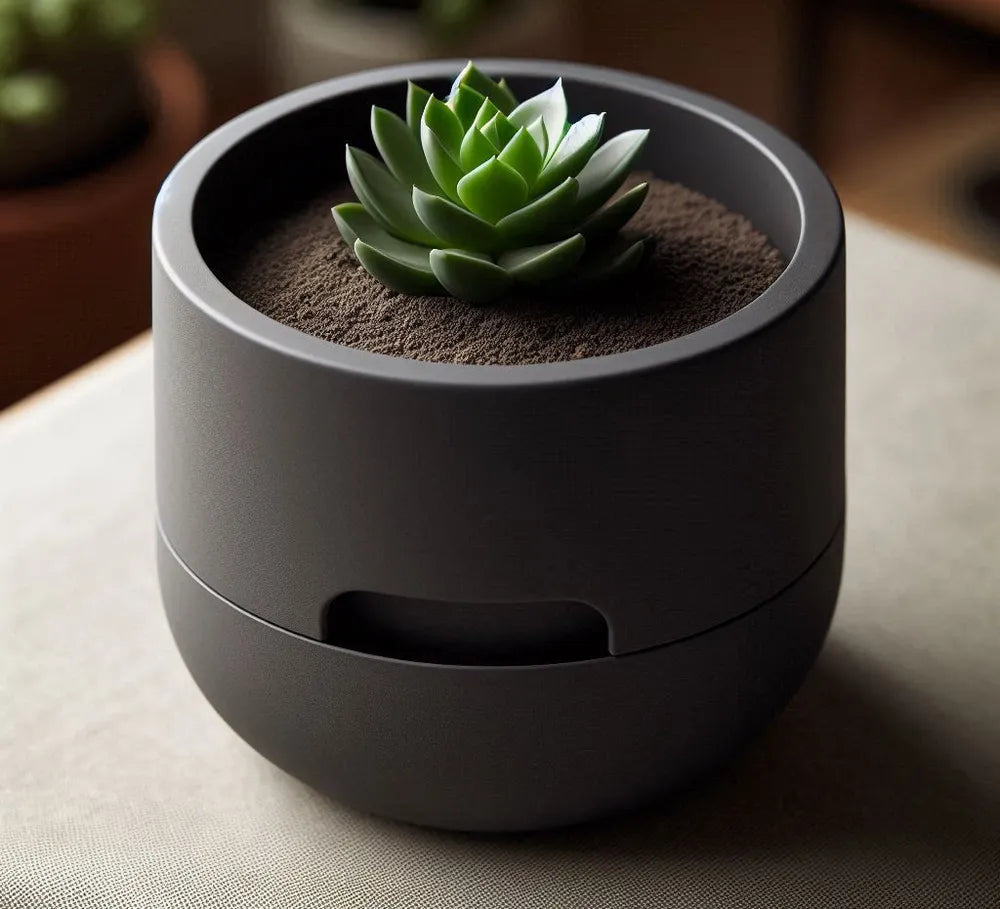 Self Watering Designed Succulent Planter