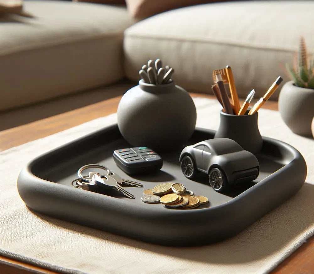 Rounded Design Key Tray