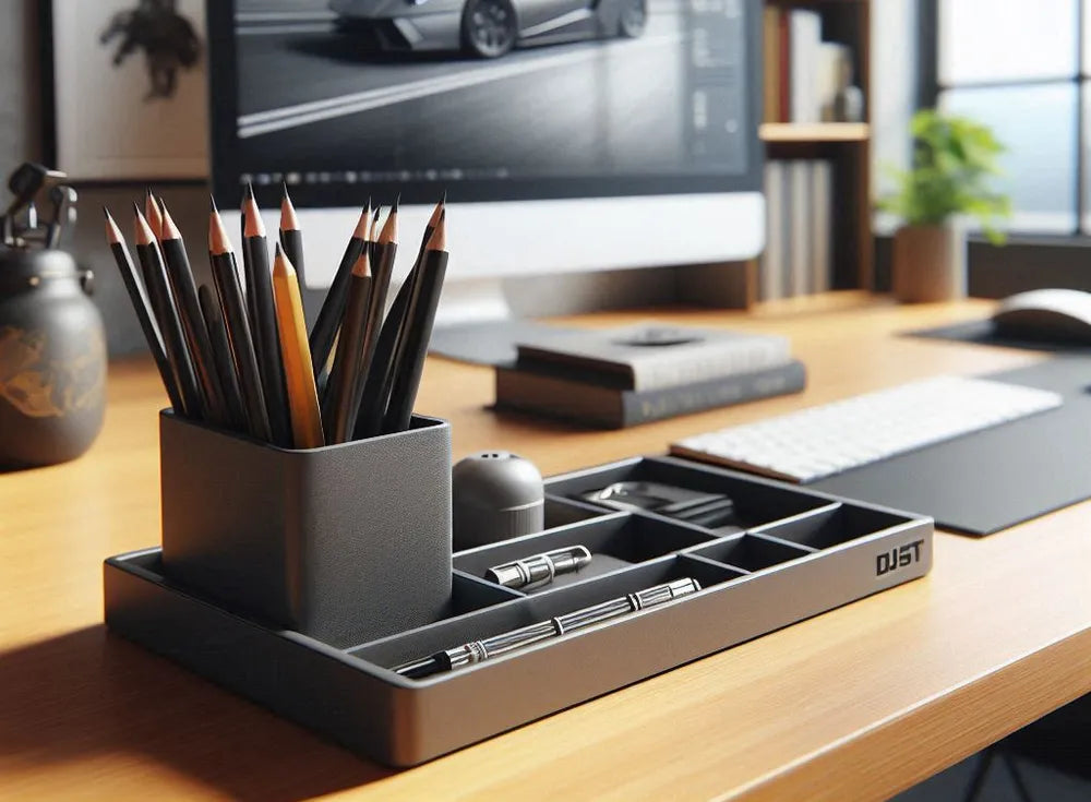 Modern Design Office Organizer Tray & Pencil Cup