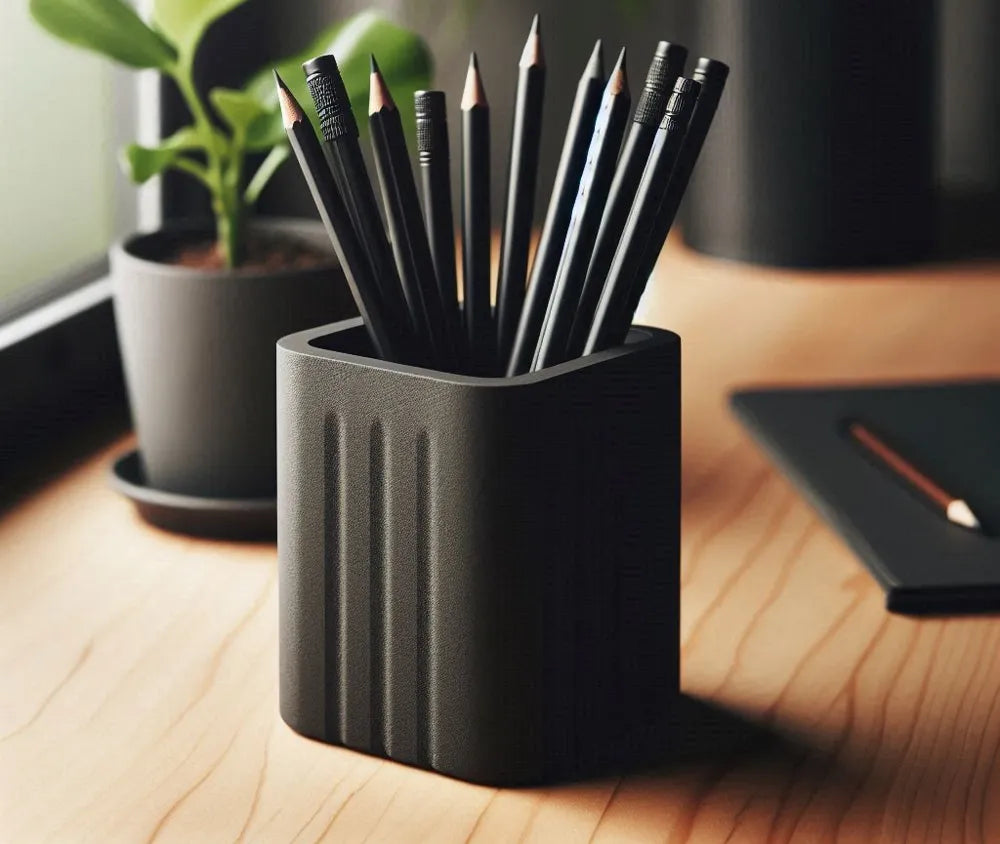 Modern Square Design Pencil Holder